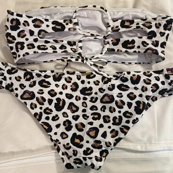 Victoria’s Secret bikini leopard print Large - Picture 3 of 3